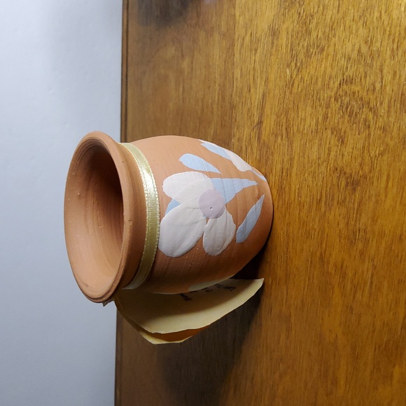 Rustic Ceramic Vase and Pitcher Set - Picture 2 of 8